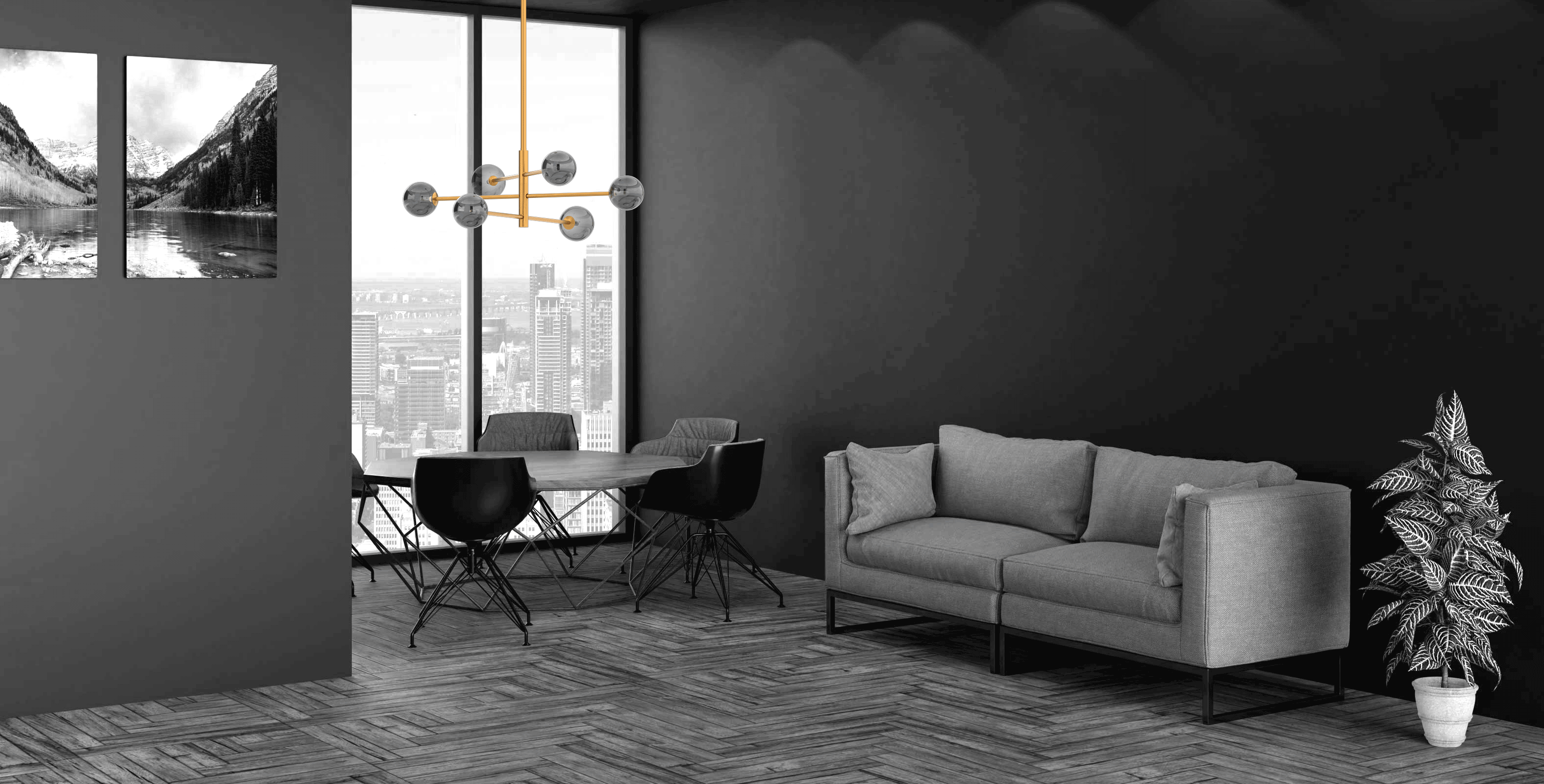 AL10003C6 Chandelier