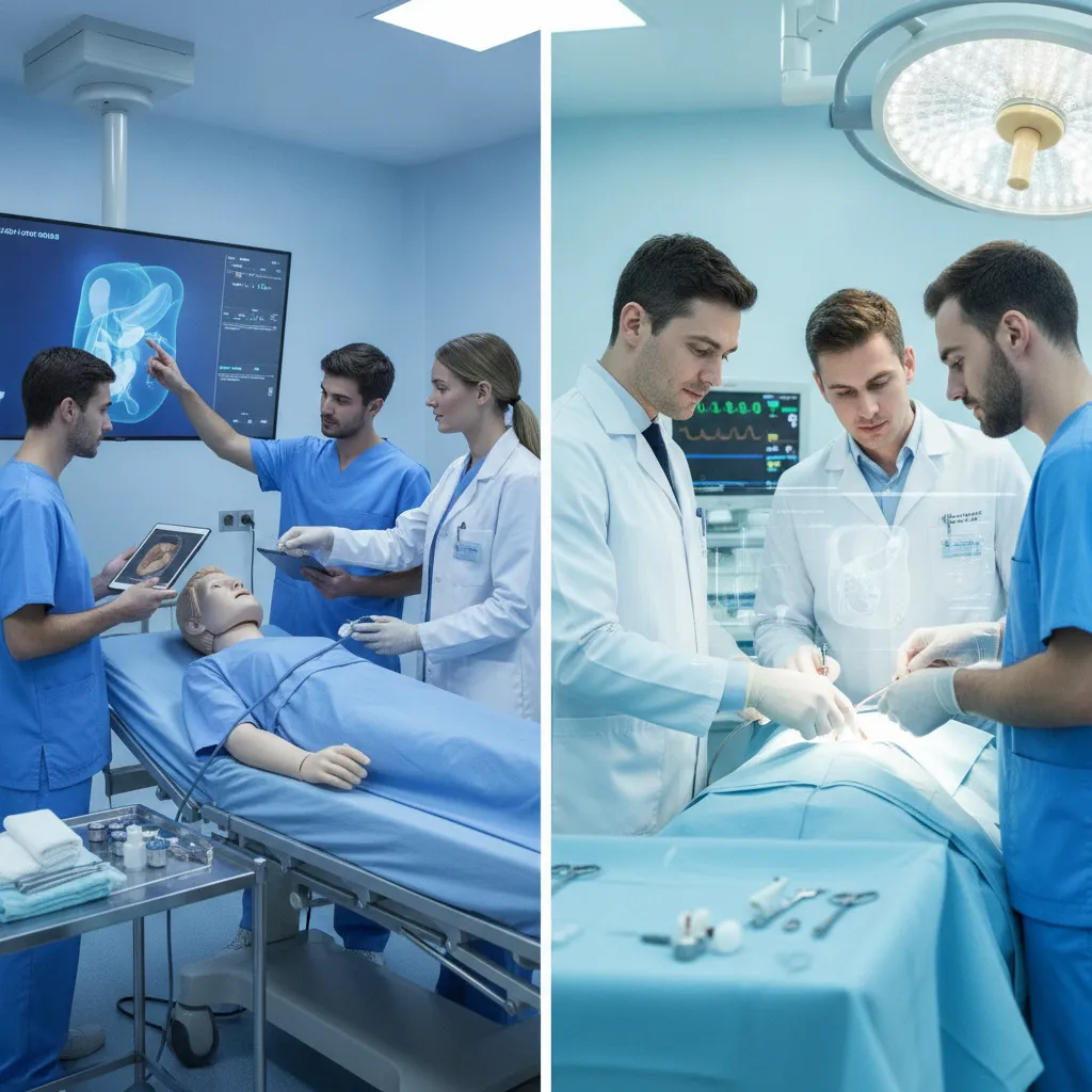 formation simulation vidéo médicale summary