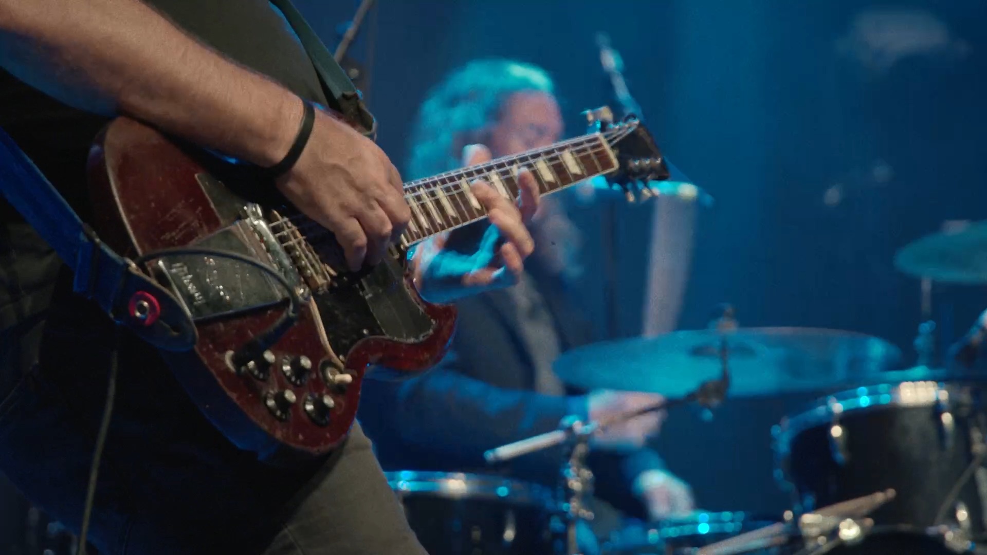 Spiderbait performing live at the Princess Theatre