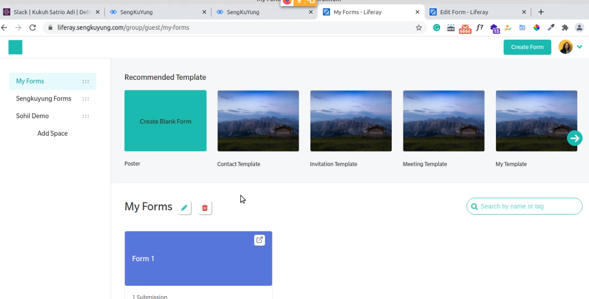 Content Management Dan Form Maker
