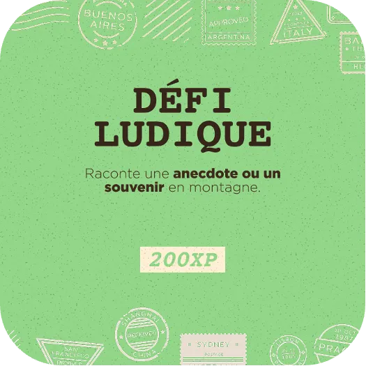 défi ludique saison Carnet de Voyage SPART