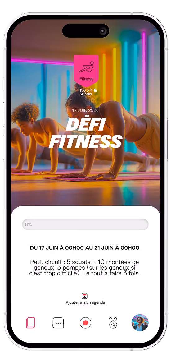 Défi fitness pour le challenge QVCT 2026 avec SPART