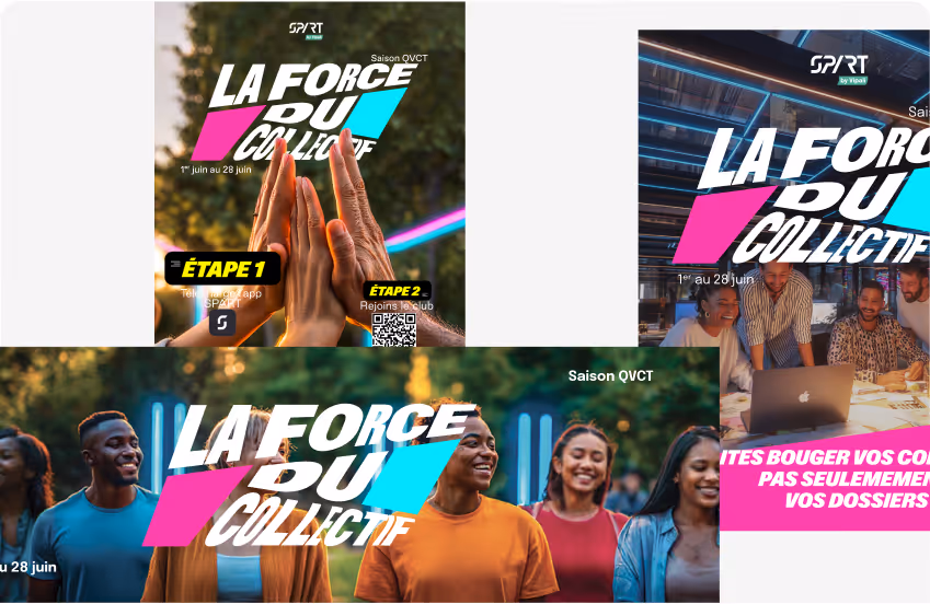Kit d'animation QVCT Challenge connecté SPART