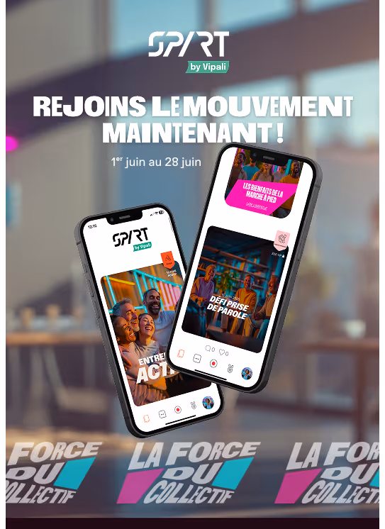 Affiche mois de la QVCT 2026 avec SPART