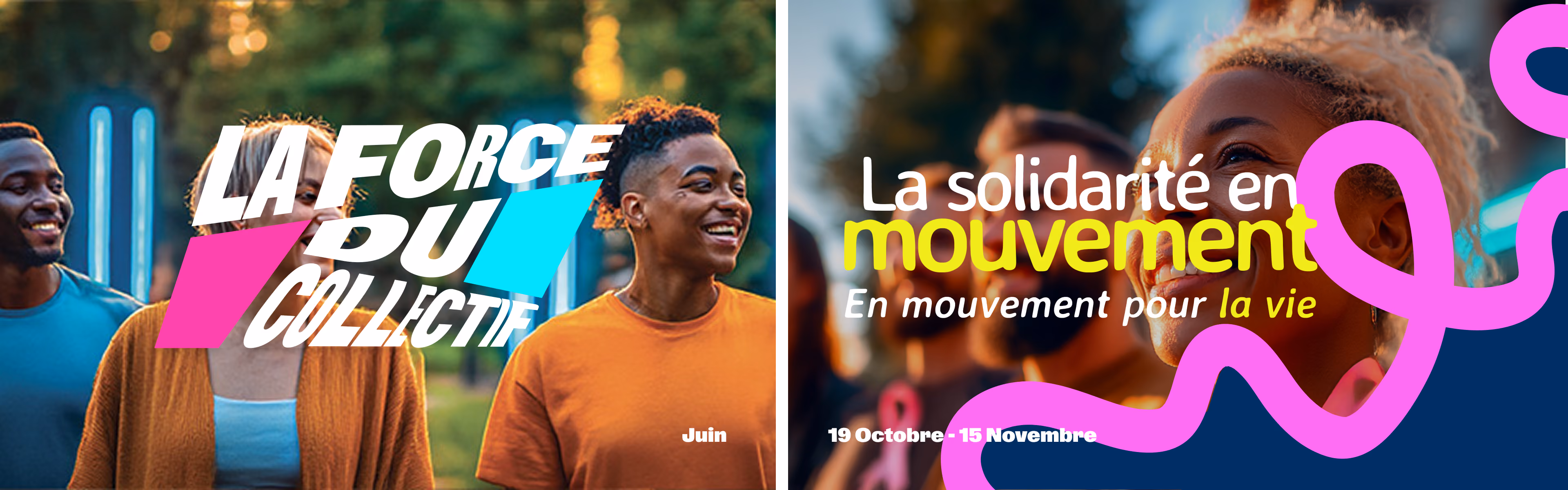 Octobre rose et Movember en mouvement avec SPART