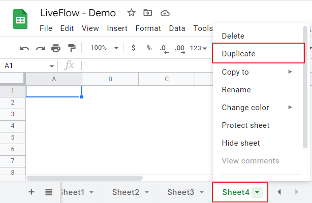 how to copy sheet in google sheets