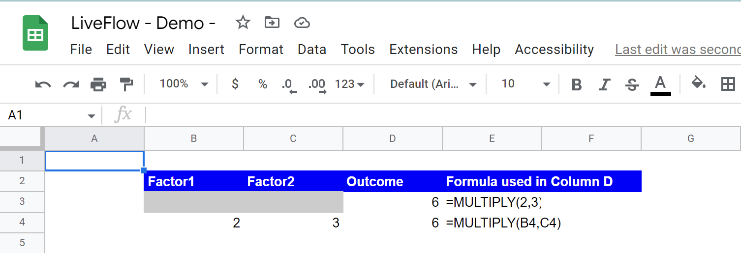 Use the MULTIPLY function  with examples