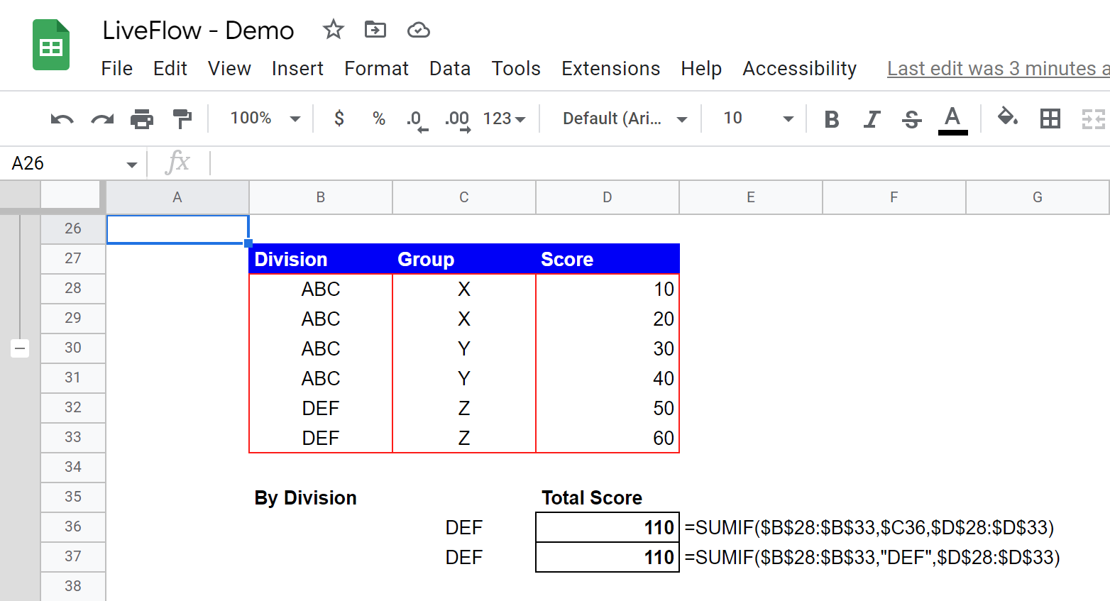 SUMIF formula with a logical operator 