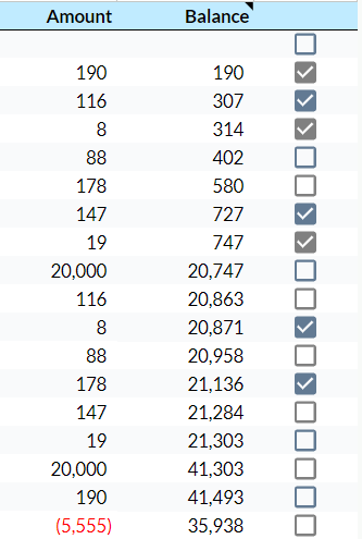 Google Sheets Checkboxes