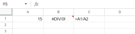 How to Remove #DIV/0! in Google Sheets