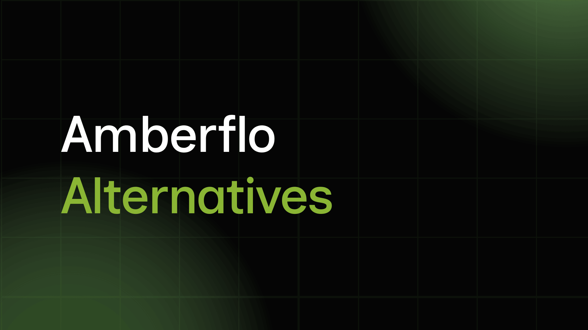9 Amberflo Alternatives: What Reduced Engineering Overhead?