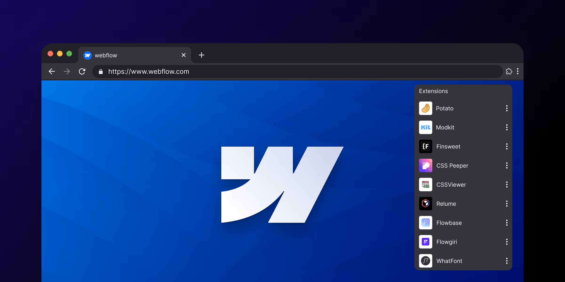 25+ Best Webflow Chrome Extensions for Faster Development in 2025