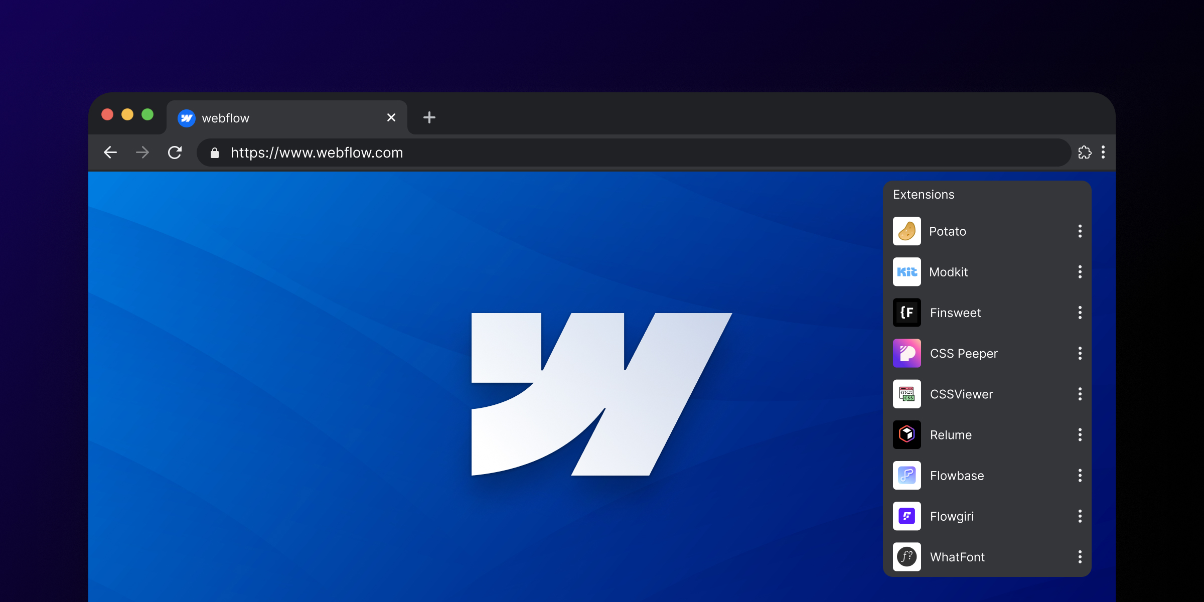 25+ Best Webflow Chrome Extensions for Faster Development in 2025