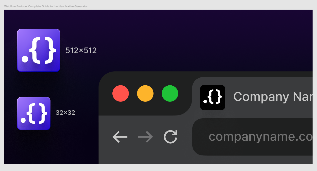 Webflow Favicon: Complete Guide to the New Native Generator