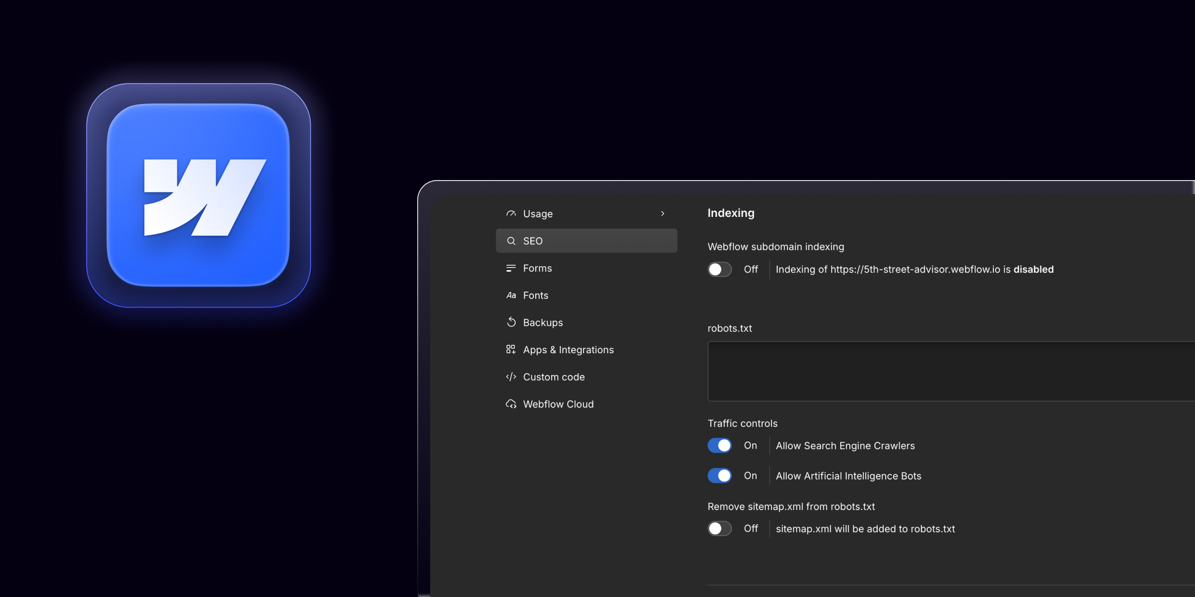 Webflow SEO Settings: The Complete Guide (2026)