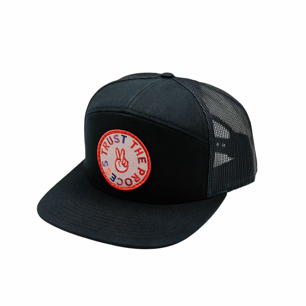 Trust The Process Navy Trucker Hat