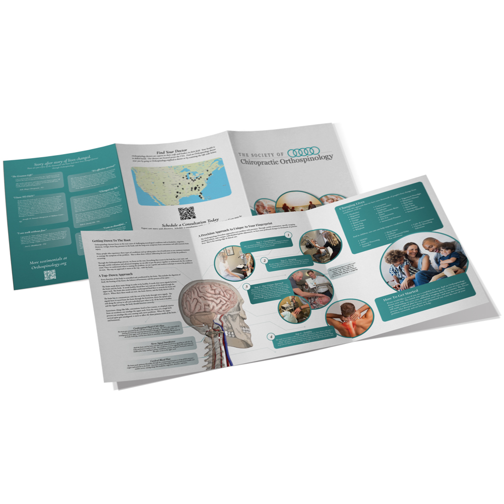 Orthospinology Patient Brochures - FREE for Orthospinology Members Only