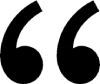 An image of quotation marks