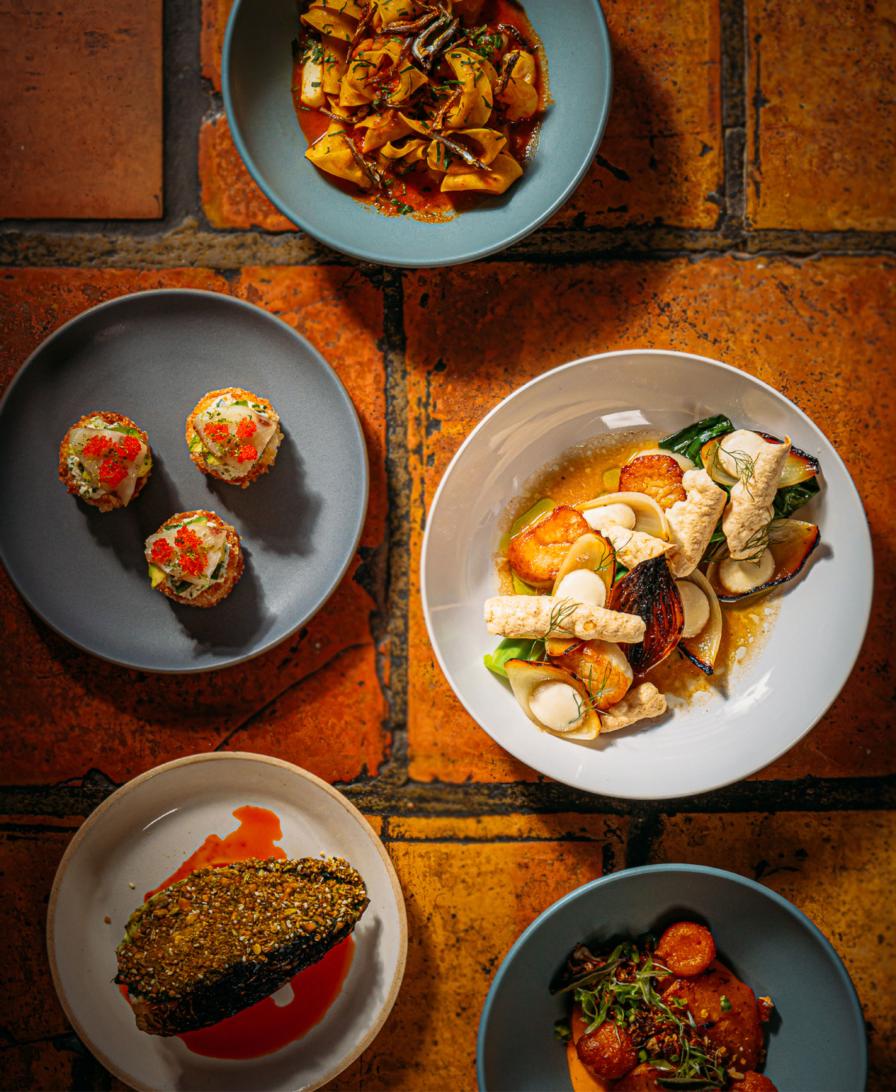 Signature dishes from the Antler Room.