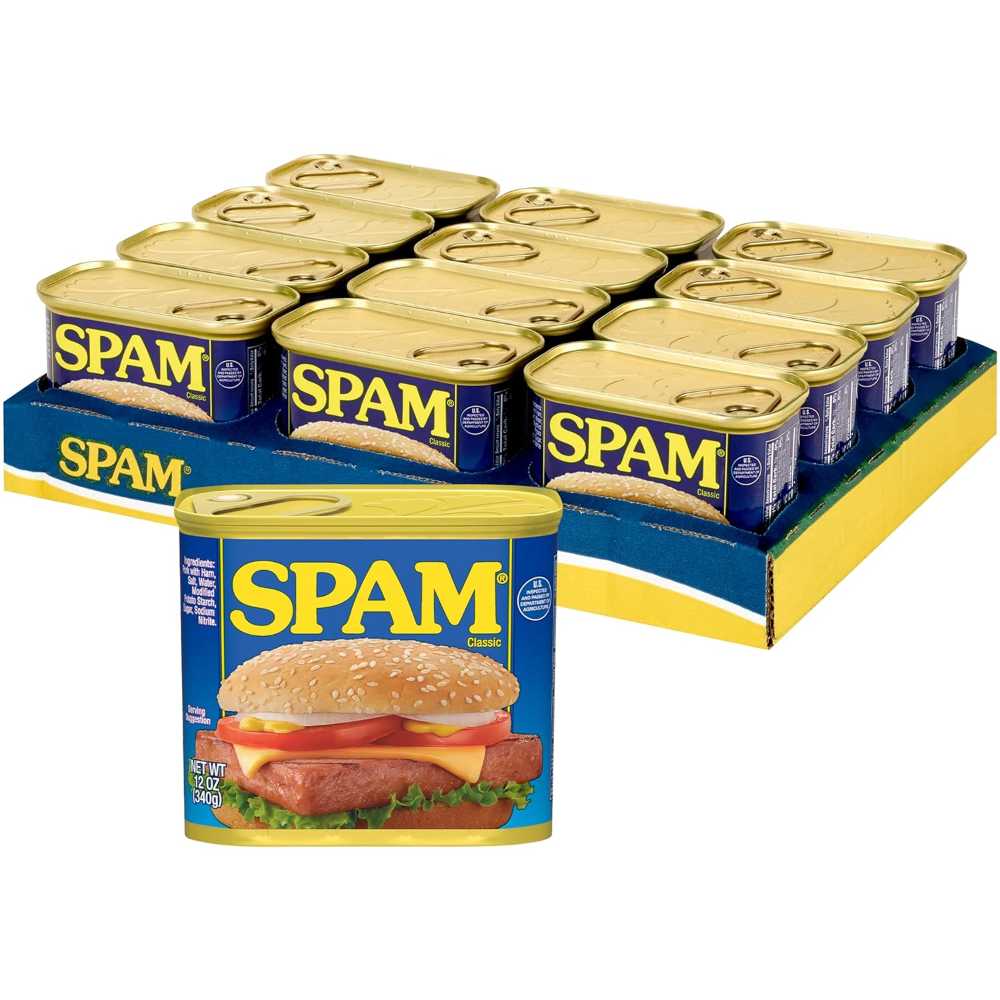 [Amazon] 12-Pack Spam Classic, 12 oz. ($2.12 / Each) - $25.48 (was $35.82)