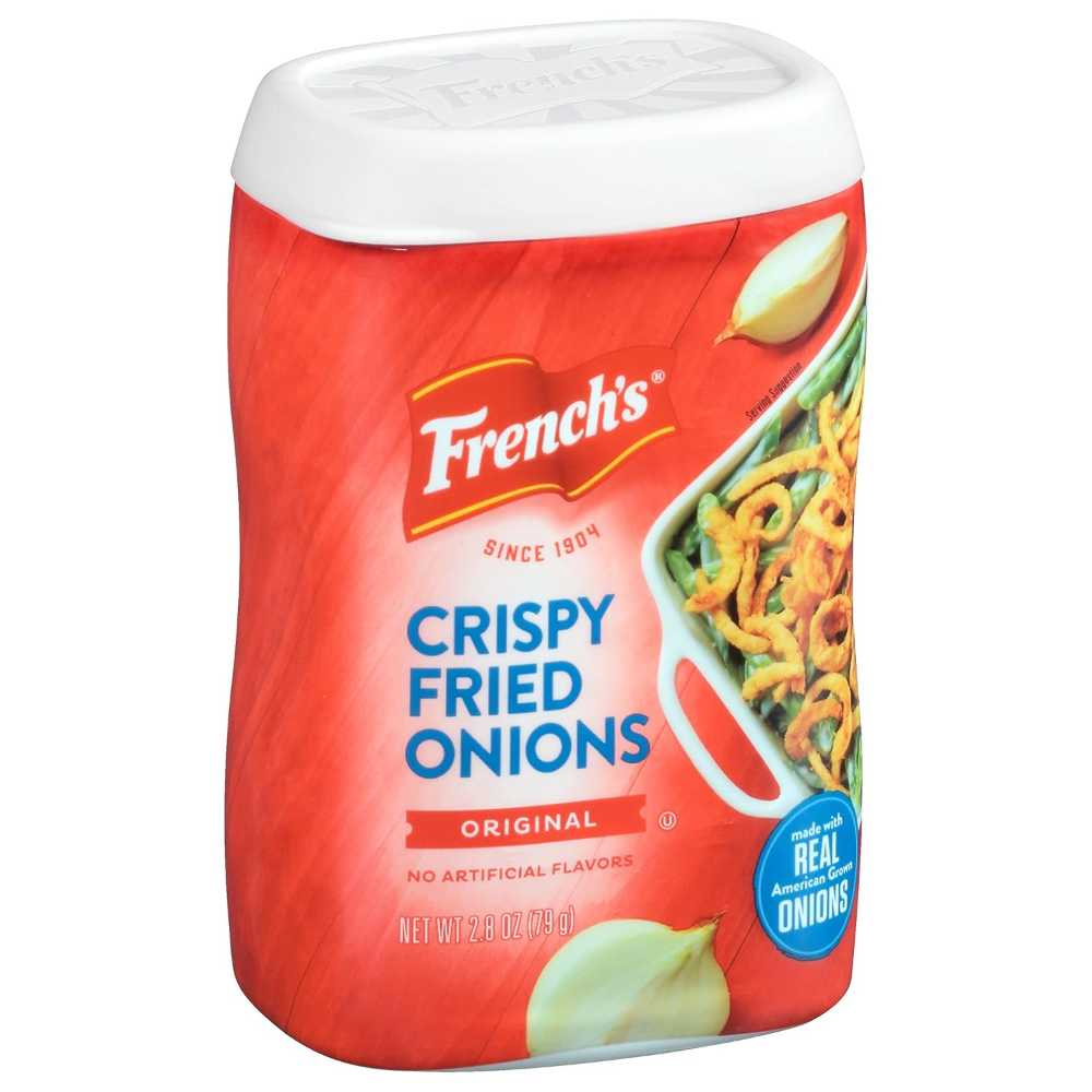 [Amazon] 15-Pack French's Original Crispy Fried Onions, 2.8 oz. - $10.79 (was $19.01)
