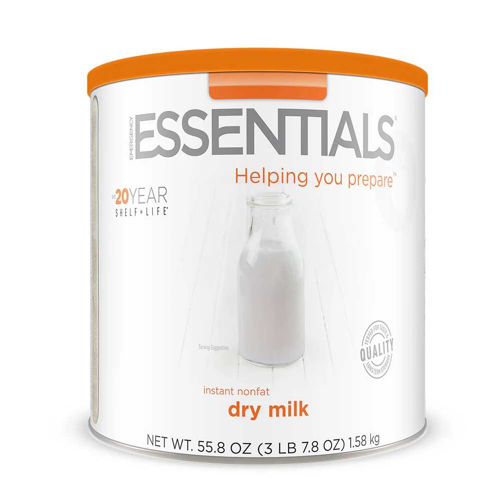 [Emergency Essentials] Fortified Instant Nonfat Dry Milk #10 Can - $10.39 (was $22.99)