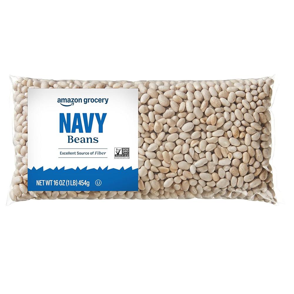 [Amazon] Amazon Grocery Navy Beans, 16 oz. - $0.95 (was $1.35)
