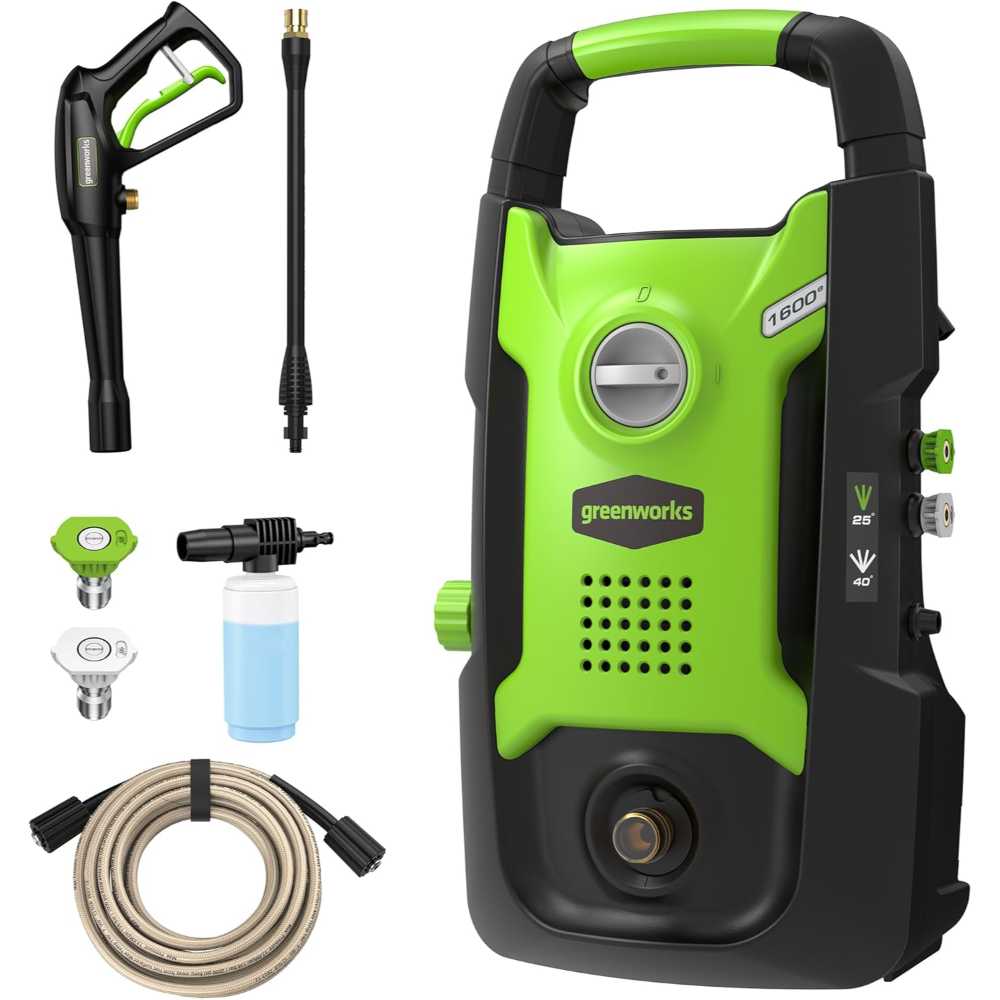 [Amazon] Prime Members: Greenworks Electric Pressure Washer (1.2 GPM, 1600 PSI) - $48.99 (was $109.99)