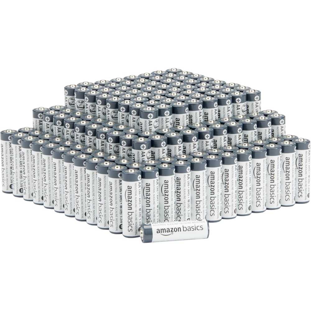 [Amazon] Prime Members: 150-Pack Amazon Basics AA Industrial Alkaline Batteries - $23.07 (was $33.99)