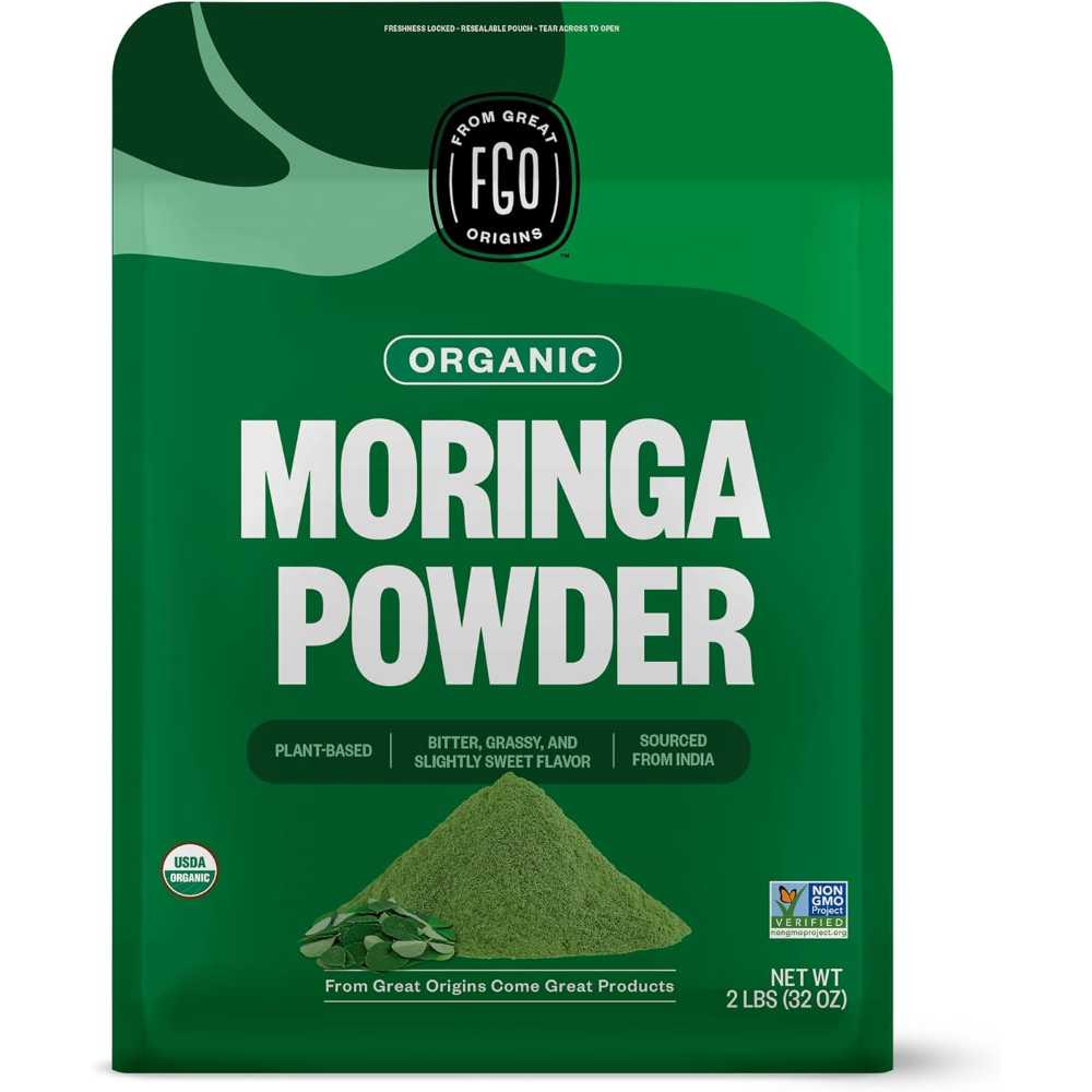 [Amazon] FGO Organic Moringa Powder Bulk Pouch, 32 oz. - $12.34 (was $25.64)