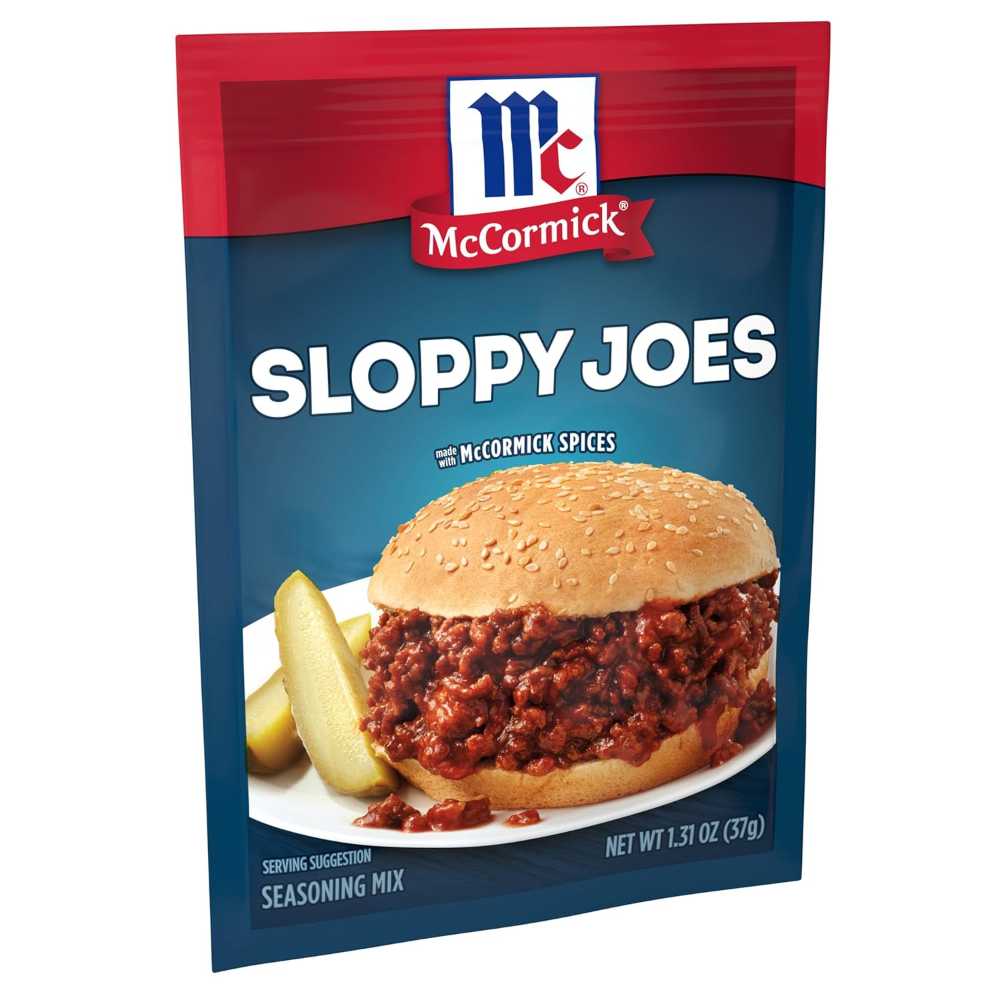 [Amazon] McCormick Sloppy Joes Seasoning Mix, 1.31 oz. - $0.88 (was $1.92)