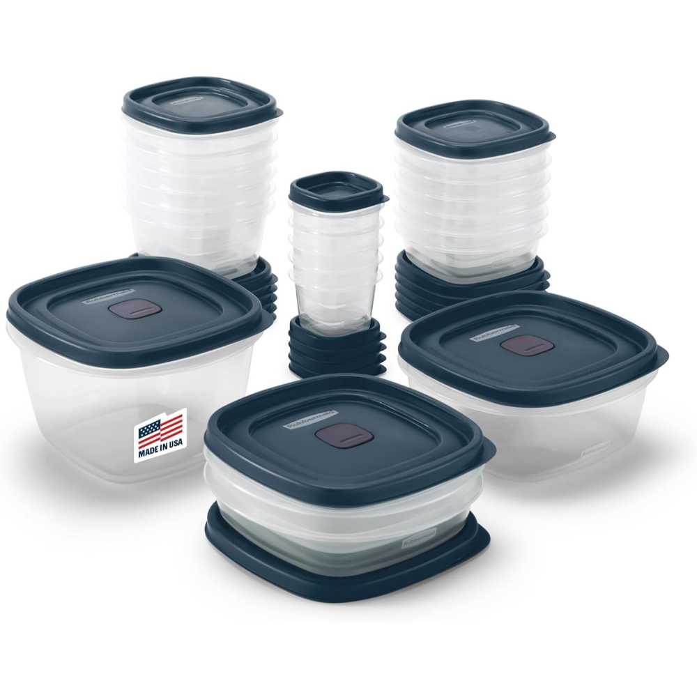[Amazon] 21-Pack Rubbermaid EasyFindLids Food Storage Container Set - $19.90 (was $33.99)