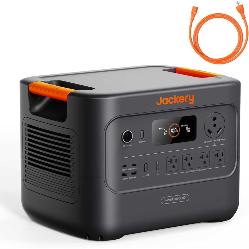 [Amazon] Jackery HomePower 3600W/3072Wh LiFePO4 Power Station + Free 40W Mini Solar Panel - $999.00 (was $2,499.00)