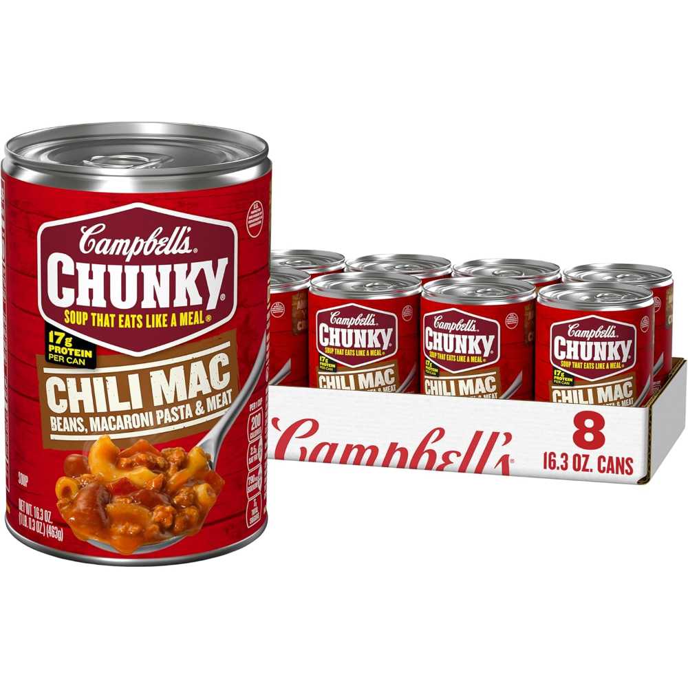 [Amazon] 8-Pack Campbell's Chunky Chili Mac, 16.3 oz. - $9.76 (was $17.20)