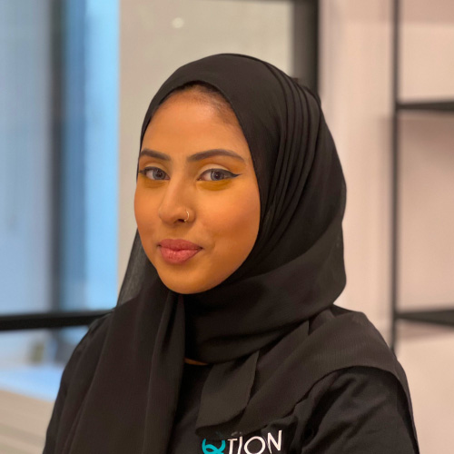 headshot of Rezwana K Uddin, Qflow marketing executive.