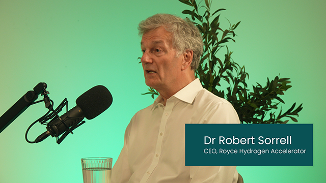 Dr Robert Sorrell, CEO of the Royce Hydrogen Accelerator at the Henry Royce Institute, on Scaling Green-Tech
