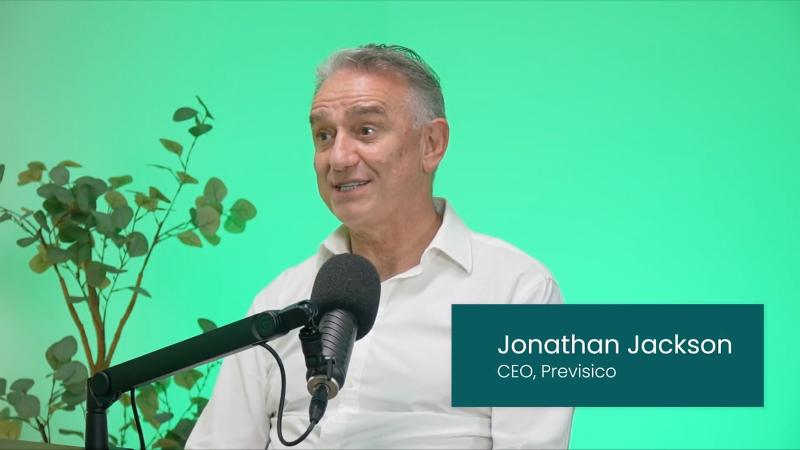 Jonathan Jackson, CEO of Previsico, on Adopter's Scaling Green-Tech podcast.