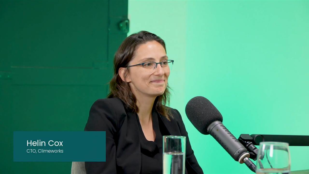 Helin Cox, Chief Technology Officer at Climeworks, on Adopter's Scaling Green-Tech podcast. 