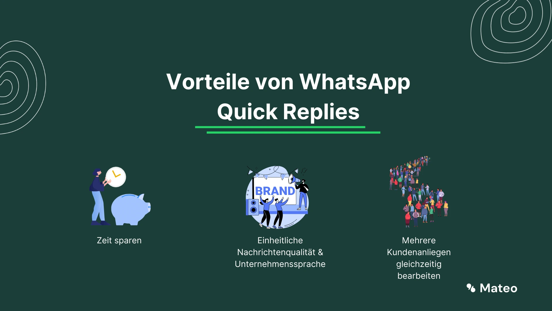 Vorteile von WhatsApp Quick Replies