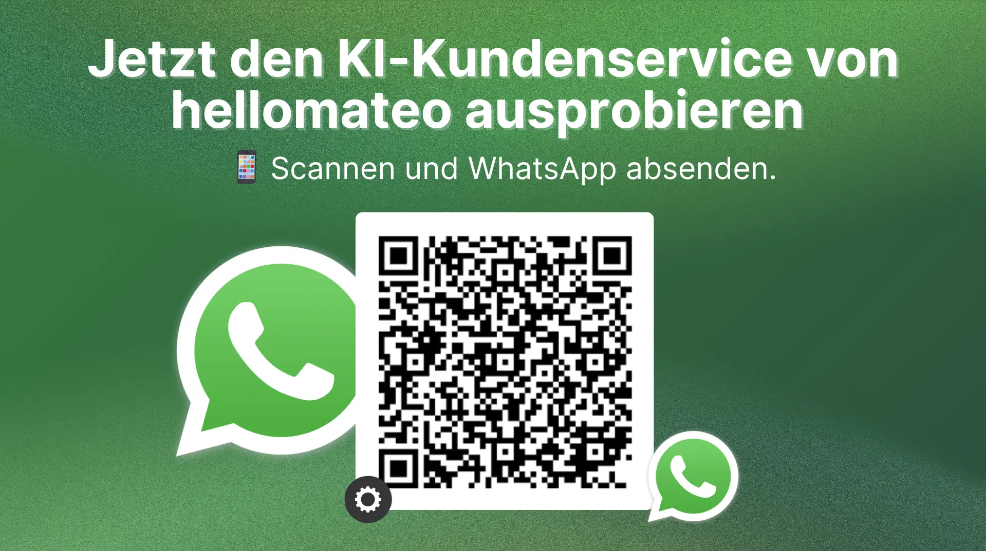 QR-Code für KI-Kundenservice
