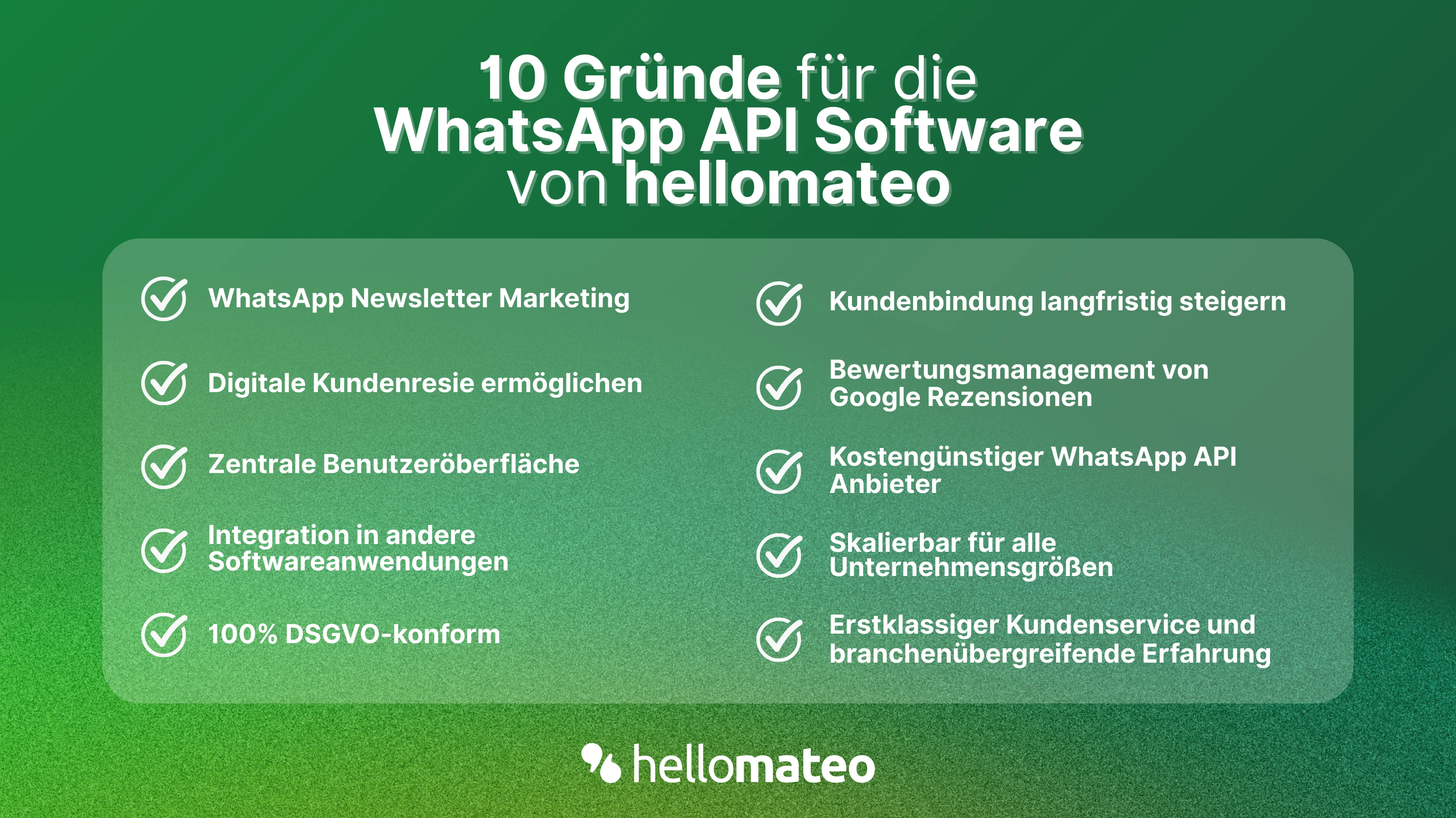 Vorteile der WhatsApp API Software