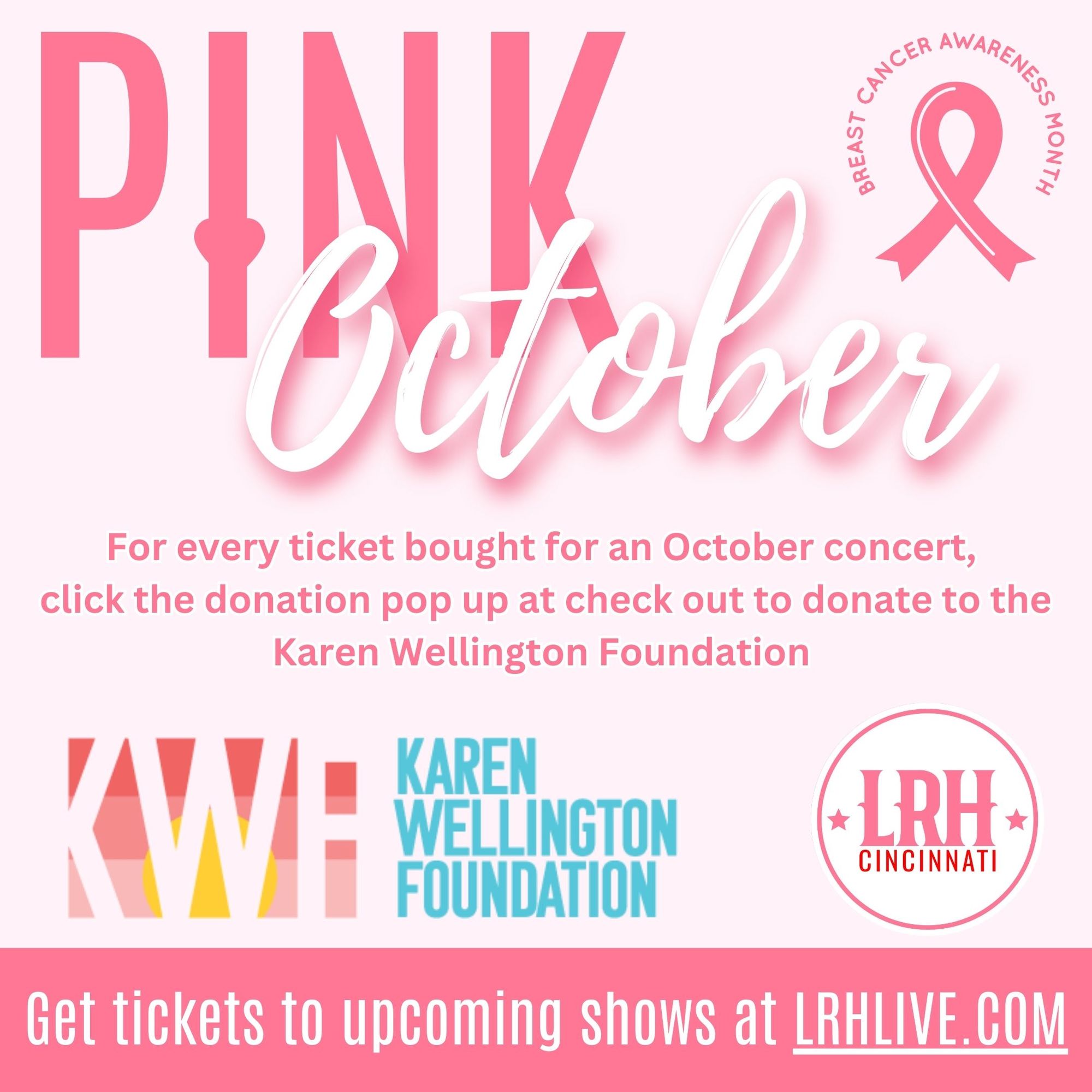 Pink October Standees Events