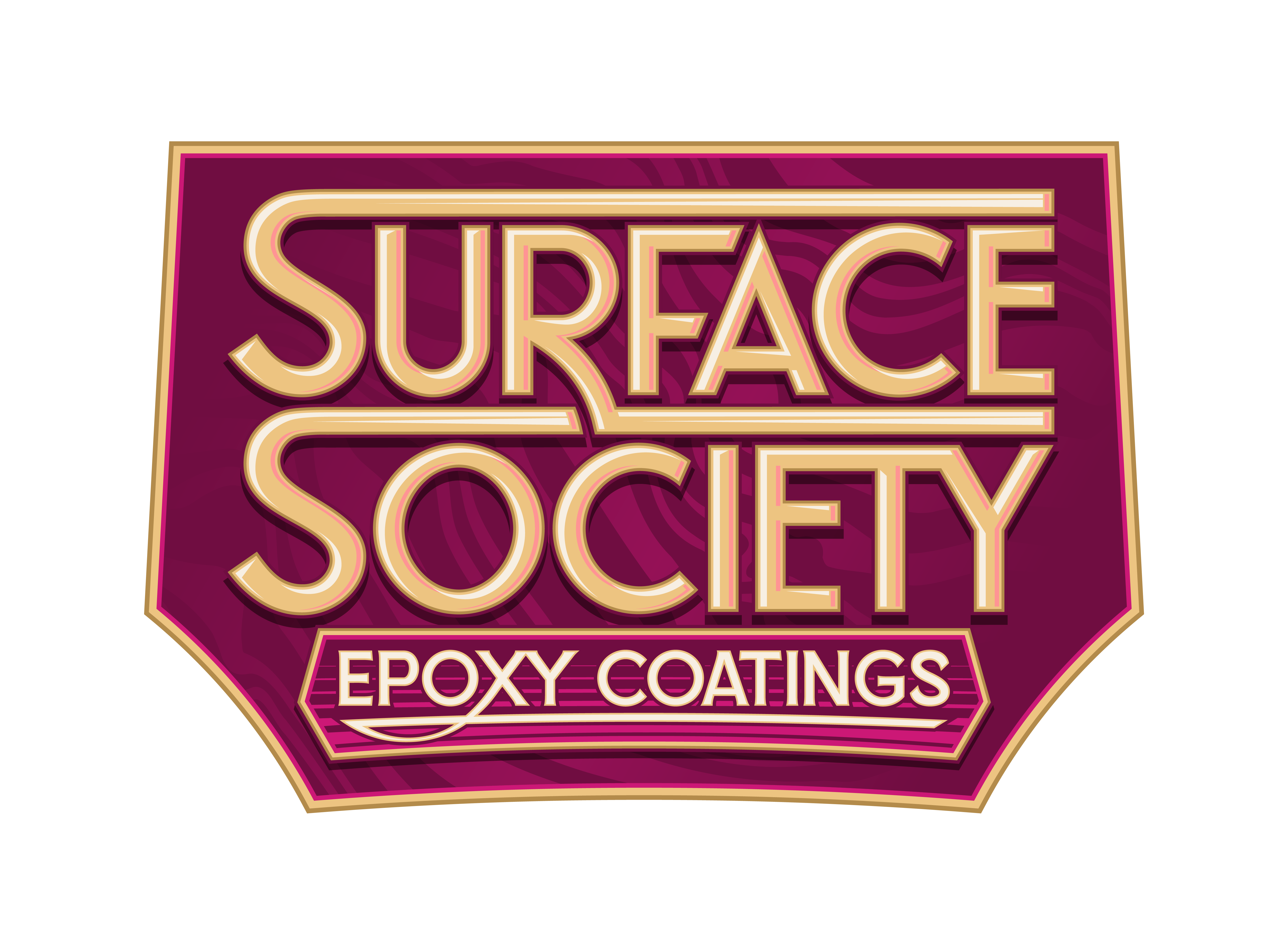 Surface Society Epoxy Coatings designed by Bananas Creative