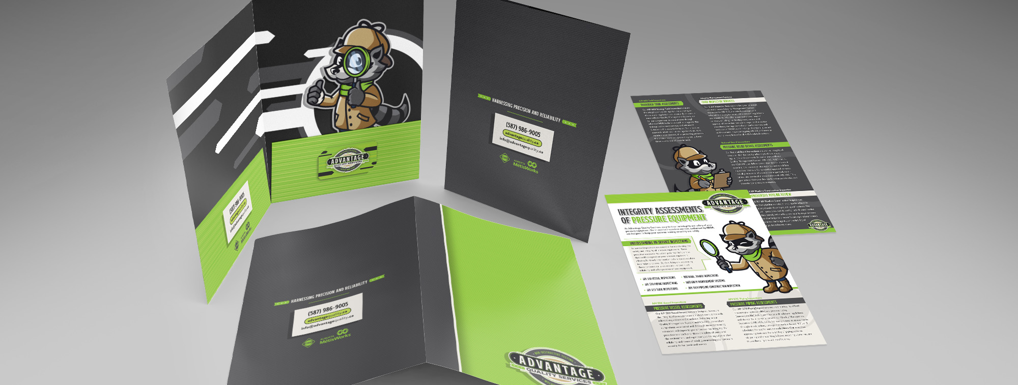 Leave behind materials designed by Bananas Creative