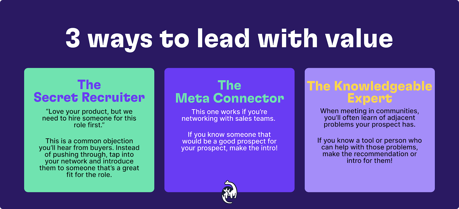 3 Ways You Can Lead with Value