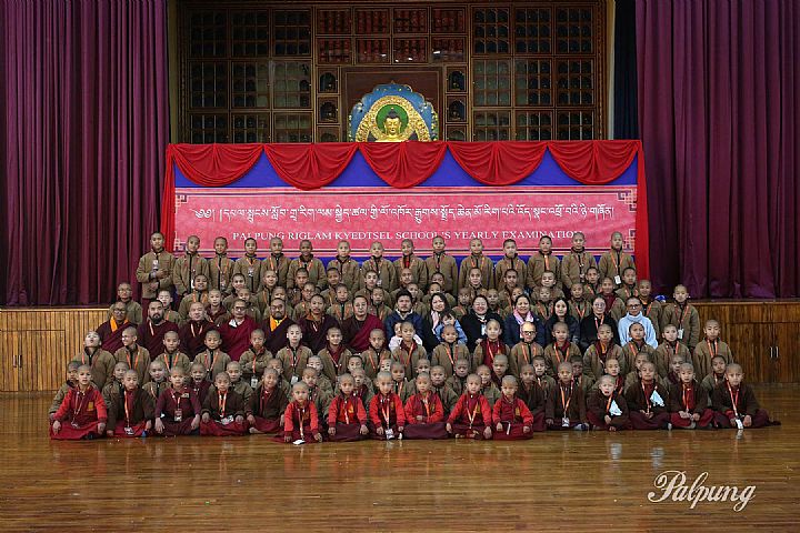 僧伽小學年度考試