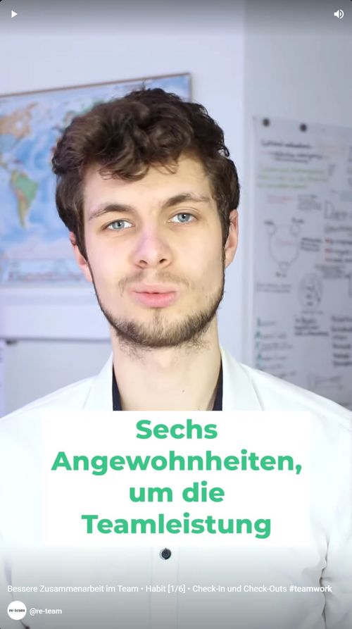 Check-In und Check-Outs für bessere Zusammenarbeit im Team