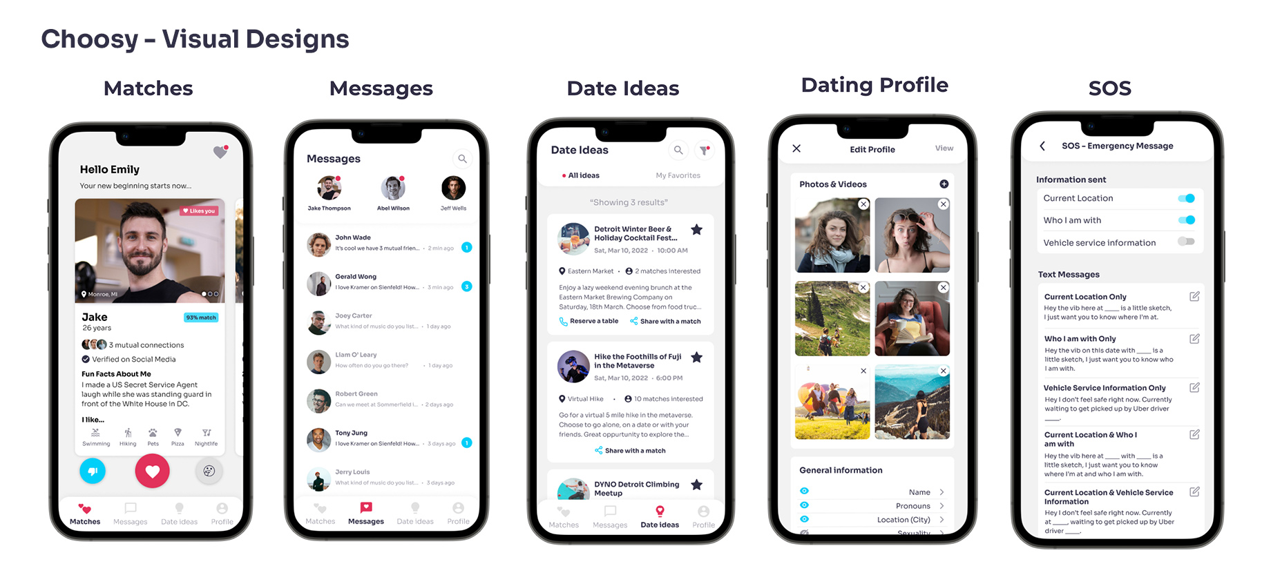 Choosy Visual Designs