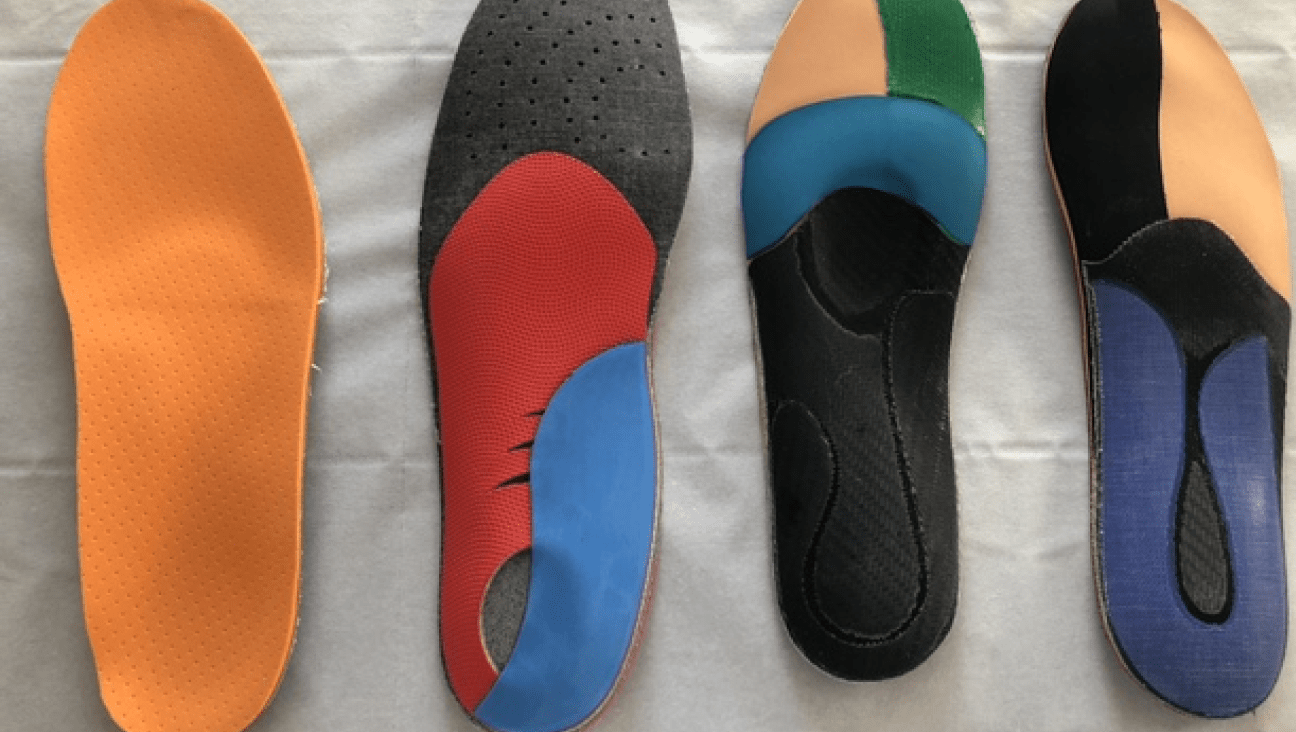 Semelles orthopédiques faîtes sur-mesure