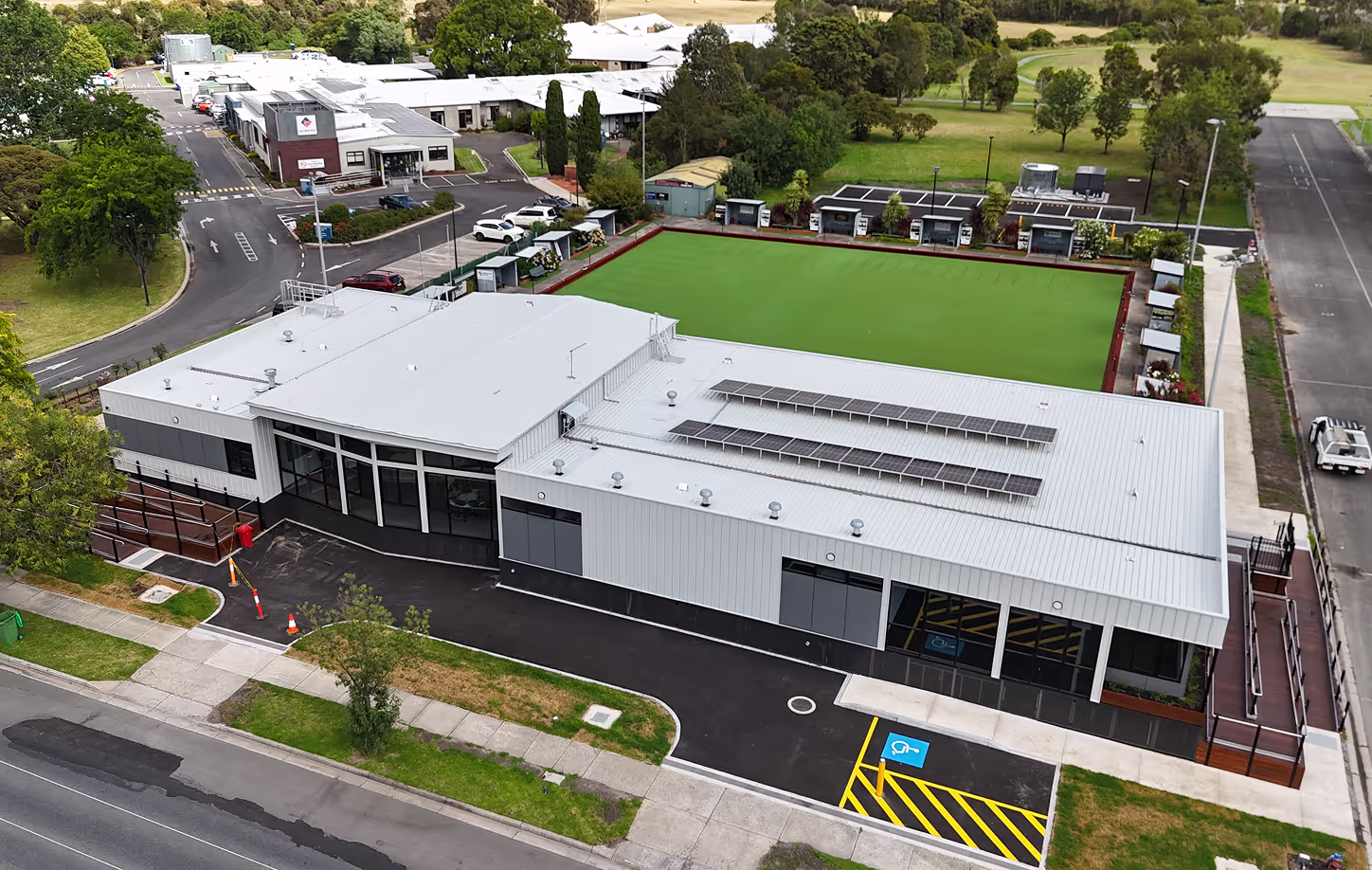New Metal Roofing at Koo Wee Rup Bowling Pavilion in Cardinia